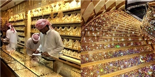 Độ xa hoa không tưởng khi “đột nhập” tiệm vàng ở Dubai