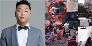 PSY bất ngờ gặp tai nạn tại Trung Quốc
