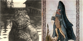 Nổi da gà với những thủy quái có vẻ ngoài đáng sợ trong truyền thuyết