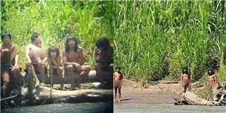 Bất ngờ phát hiện bộ lạc bí ẩn sống ở Amazon
