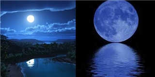Ngoài trăng máu, thế giới lại được dịp chiêm ngưỡng hiện tượng trăng xanh