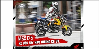 Giới trẻ Việt hào hứng “Đọ dáng cùng Honda MSX125”