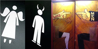 Những biển hiệu nhà vệ sinh “chất không đỡ nổi”