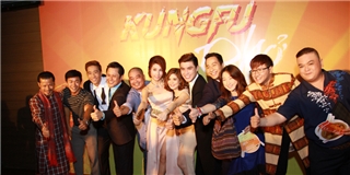 Diễm My 9x gợi cảm tại buổi ra mắt phim Kungfu Phở