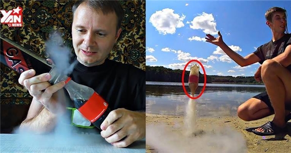 Tự chế tên lửa từ vỏ chai nhựa cực độc