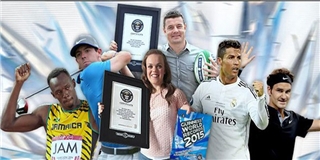 Cristiano Ronaldo nhận kỉ lục Guinness thế giới