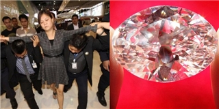 Sốc với người phụ nữ nuốt viên kim cương hơn 6 tỉ đồng