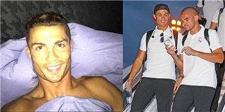 Nã 5 bàn, Cristiano Ronaldo khoe ảnh giường chiếu
