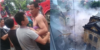 Sập nhà kinh hoàng ở Hà Nội, nhiều người mắc kẹt bên trong