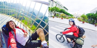 Ngưỡng mộ chàng trai đạp xe xuyên Việt gửi thư cho người đã mất