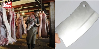 Nổi da gà với công nghệ cắt thịt heo của nước ngoài