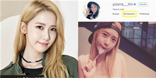 Yoona lập kỉ lục được 1 triệu lượt theo dõi nhanh nhất Instagram