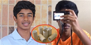 Ngưỡng mộ chàng trai 13 tuổi phát minh cách đo độ cồn từ... lõi giấy