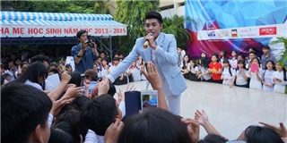 Noo Phước Thịnh mang hit mới hát tặng học sinh THPT Lương Văn Can