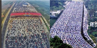 Phát hoảng với hình ảnh kẹt xe trên khắp thế giới