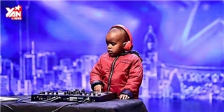 Thần đồng DJ 3 tuổi làm rung chuyển sóng truyền hình