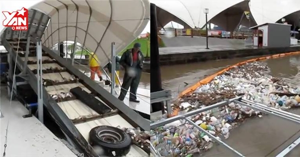 "Choáng" với công nghệ lọc rác thải tiên tiến của nước ngoài