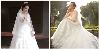 Những mẫu váy cưới trắng tinh khiến phái đẹp mê mẩn