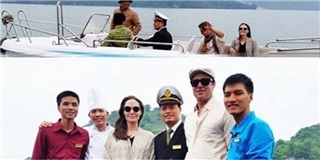 Angelina Jolie-Brad Pitt hạnh phúc trở lại Việt Nam