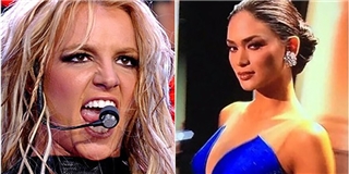 Tân hoa hậu hoàn vũ 2015 hứng gạch đá của fan Britney Spear vì chê bai thần tượng