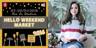 Hello Weekend Market - rộn ràng phiên chợ đầu năm 2016