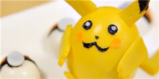 Mẹo làm trứng luộc hình pikachu cực kì lạ mắt