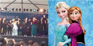 Nhóm nhảy hiphop Nhật Bản mang Frozen lên sân khấu