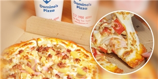 Hấp dẫn với bánh pizza viền phô mai mới của Domino