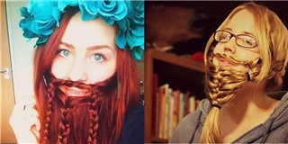 Trào lưu mới của “hội chị em”: thắt tóc thành râu