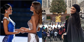 Tân Hoa hậu Hoàn vũ gửi lời tới Hoa hậu Colombia và antifan