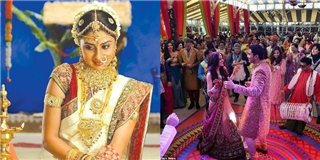 “Choáng váng” trước đám cưới toàn vàng tại Ấn Độ