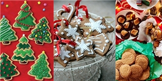 6 loại bánh quy thơm ngon giòn rụm vui lễ Giáng sinh