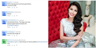 Fan hết lời khen ngợi Lan Khuê với dự án từ thiện tại Miss World 2015