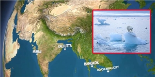Việt Nam sẽ thế nào khi toàn bộ băng trên Trái Đất tan hết?