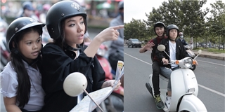 Hot girl Phương Ly làm xe ôm miễn phí dạo một vòng Sài Gòn