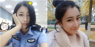 Phát sốt với nữ cảnh sát xinh đẹp nhất Trung Quốc