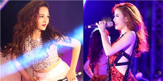 Bảo Anh, Hoàng Thùy Linh dọ vẻ sexy trên sân khấu Countdown 2016