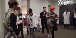 G-Dragon khoe tài uốn dẻo không thua kém thành viên nhóm nhạc nữ