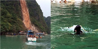 Quảng Ninh: Lở núi trên đảo, nhiều người mất tích