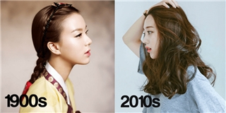 Vẻ đẹp ‘chuẩn Hàn’ đã thay đổi như thế nào trong 100 năm qua?