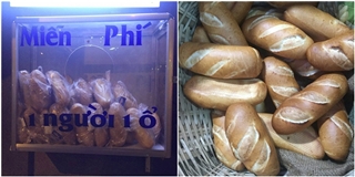 Lại có thêm một tủ bánh mì miễn phí phục vụ người nghèo ở Sài Gòn