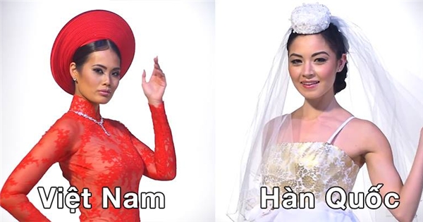 Những bộ váy cưới dân tộc tuyệt đẹp vòng quanh châu Á