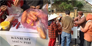 Sau Sài Gòn và Hà Nội, thùng bánh mì từ thiện đã có mặt tại Huế