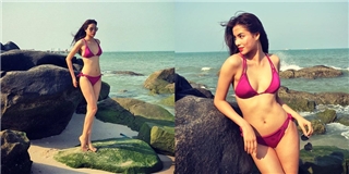 Hậu Miss Universe, Phạm Hương tái xuất bikini siêu quyến rũ