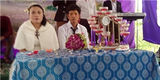 Xôn xao đám cưới Việt cô dâu hơn chú rể 20 tuổi và 40kg cân nặng