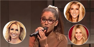Ariana Grande khiến fan chết cười khi nhái giọng toàn diva