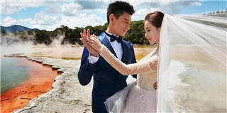 Ngắm bộ ảnh cưới đẹp như mơ của vợ chồng Ngô Kỳ Long - Lưu Thi Thi