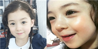 Mềm tim trước vẻ đẹp thiên thần của em bé xinh nhất Hàn Quốc