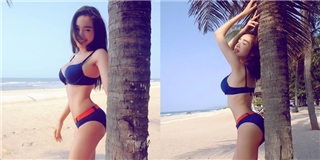 Elly Trần khéo léo “phản pháo” tin đồn nâng cấp vòng 3 với bikini