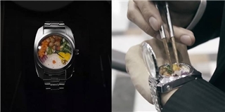 Thêm một phát minh kì lạ của Nhật Bản: Đồng hồ... cơm hộp
